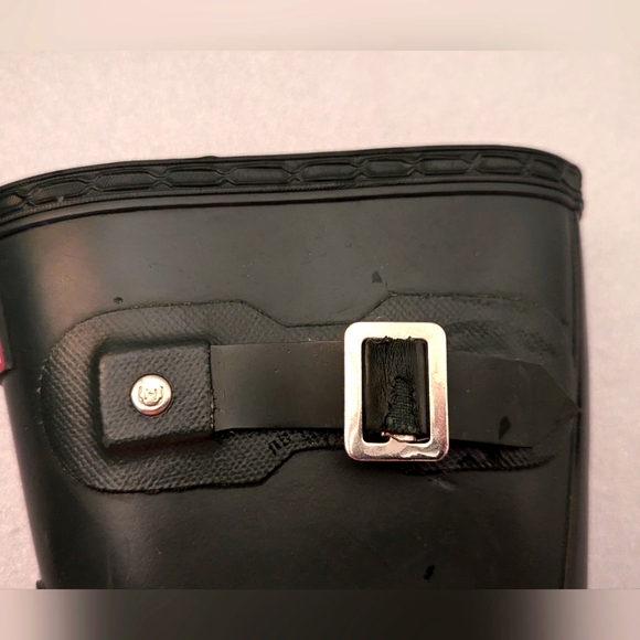 Hunter Original Short Boots Dark Green Size US 7/8 EU 38 - Picture 5 of 11